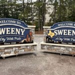 Sweeny, TX City Entrance Sign Monuments