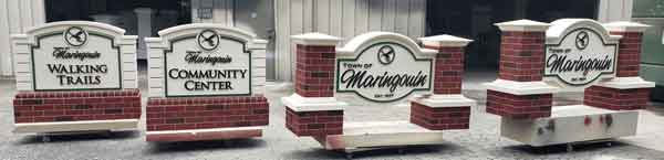 Town of Maringouin Sign Monuments