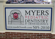 Myers Pediatric Dentistry Sign Monument